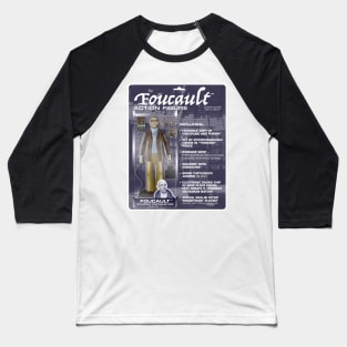 Foucault Action Figure Baseball T-Shirt